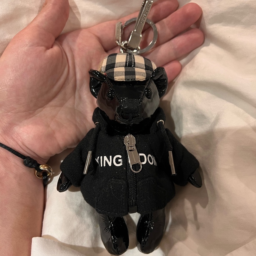 Burberry bear keychain